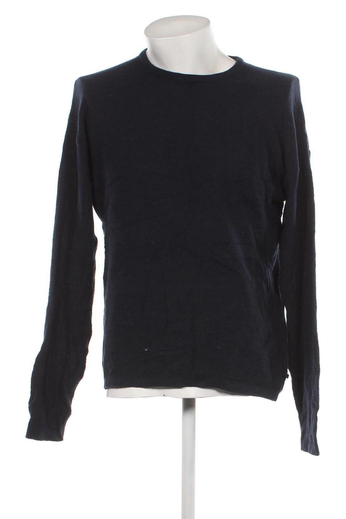 Мъжки пуловер Industrie, Размер M, Цвят Син, Цена 8,40 лв.
