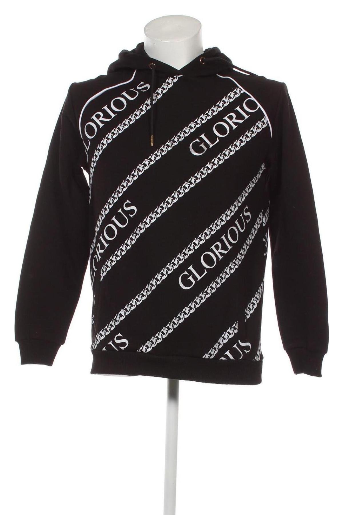Ανδρικό φούτερ Glorious Gangsta, Μέγεθος S, Χρώμα Μαύρο, Τιμή 6,73 €
