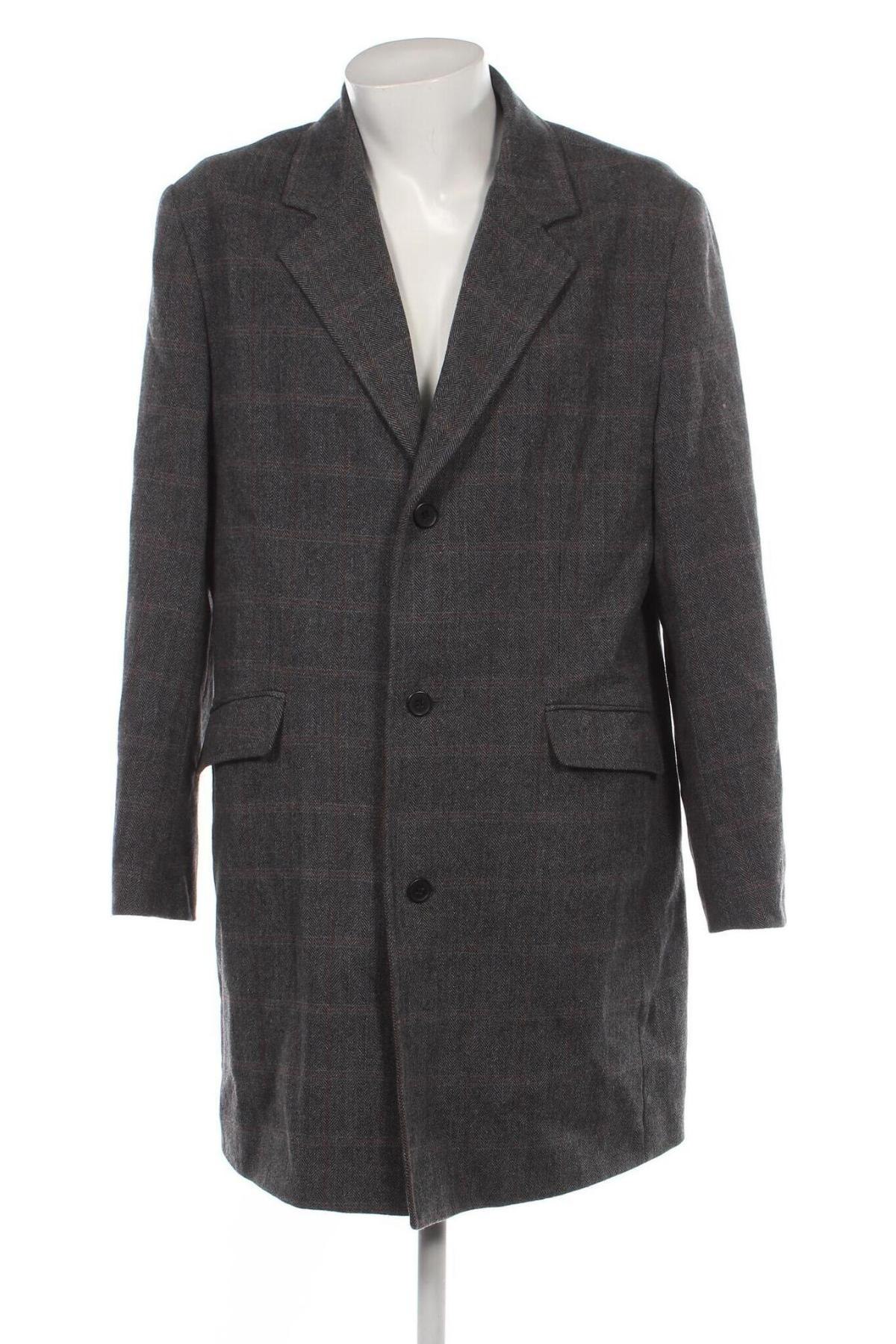 Мъжко палто Angelo Litrico, Размер XXL, Цвят Сив, Цена 53,50 лв.