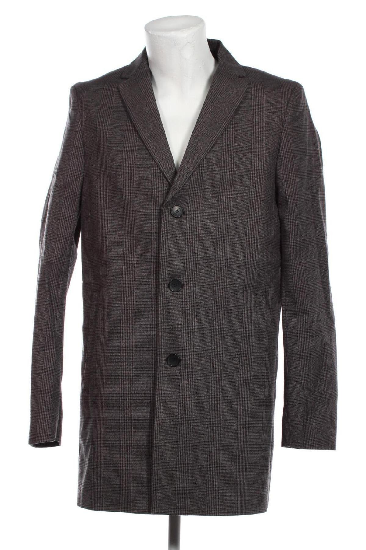 Ανδρικά παλτό Cinque, Μέγεθος L, Χρώμα Γκρί, Τιμή 77,40 €