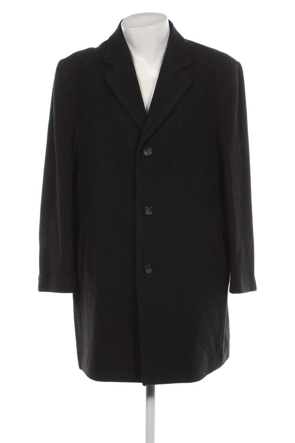 Palton de bărbați Wool & Cashmere, Mărime M, Culoare Gri, Preț 78,29 Lei
