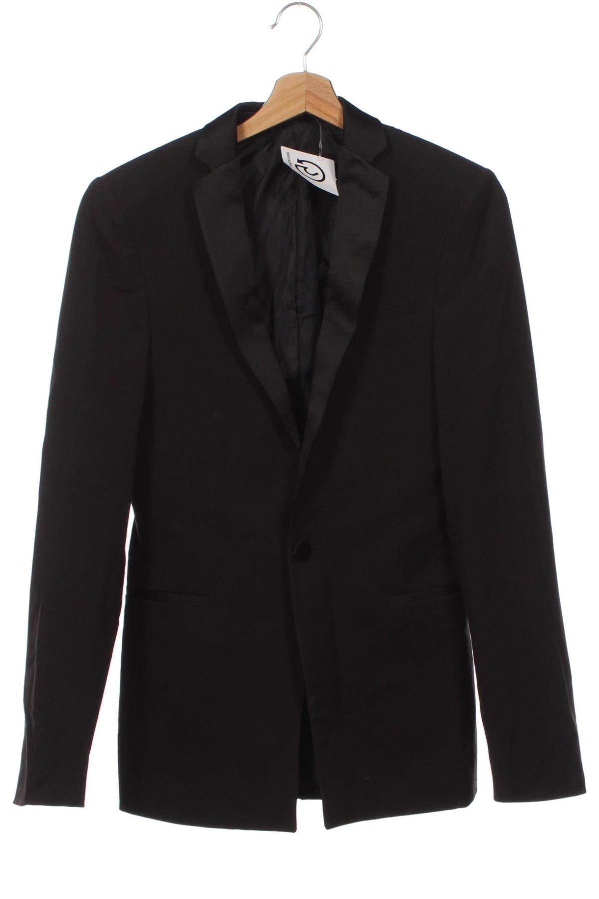 Ανδρικό σακάκι ASOS, Μέγεθος M, Χρώμα Μαύρο, Τιμή 5,98 €