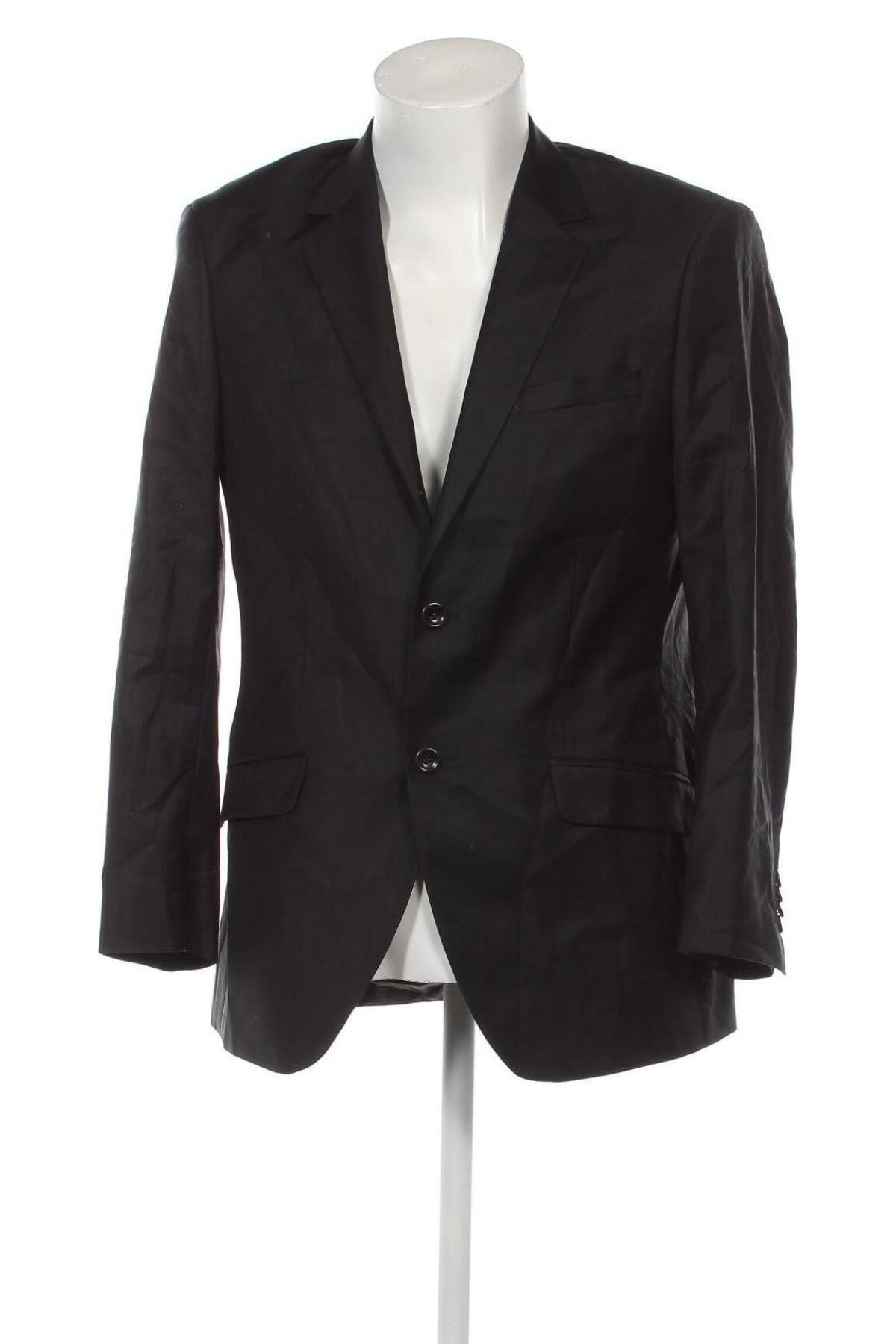 Ανδρικό σακάκι Bertoni, Μέγεθος L, Χρώμα Μαύρο, Τιμή 4,51 €