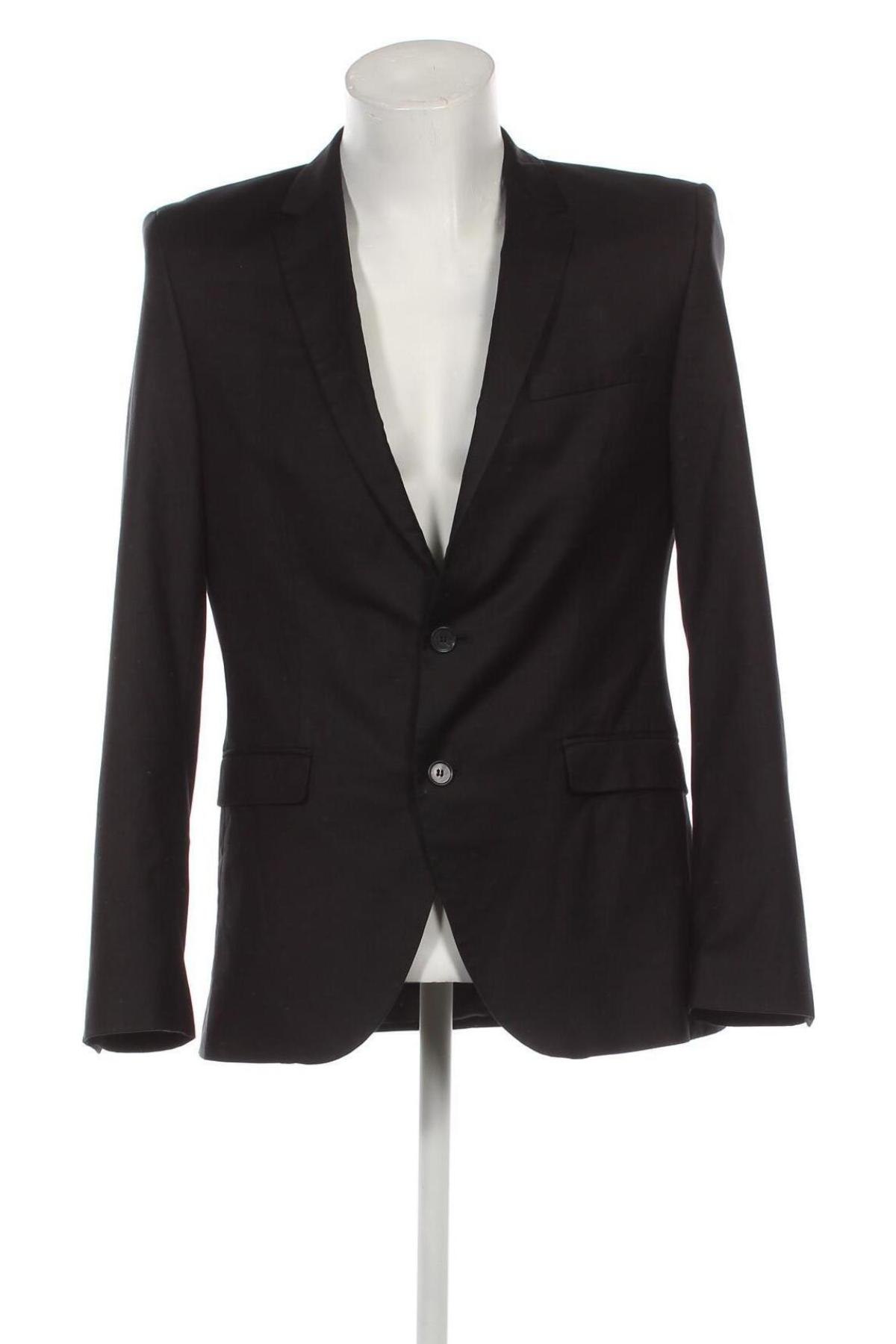 Ανδρικό σακάκι Selected Homme, Μέγεθος M, Χρώμα Μαύρο, Τιμή 39,59 €