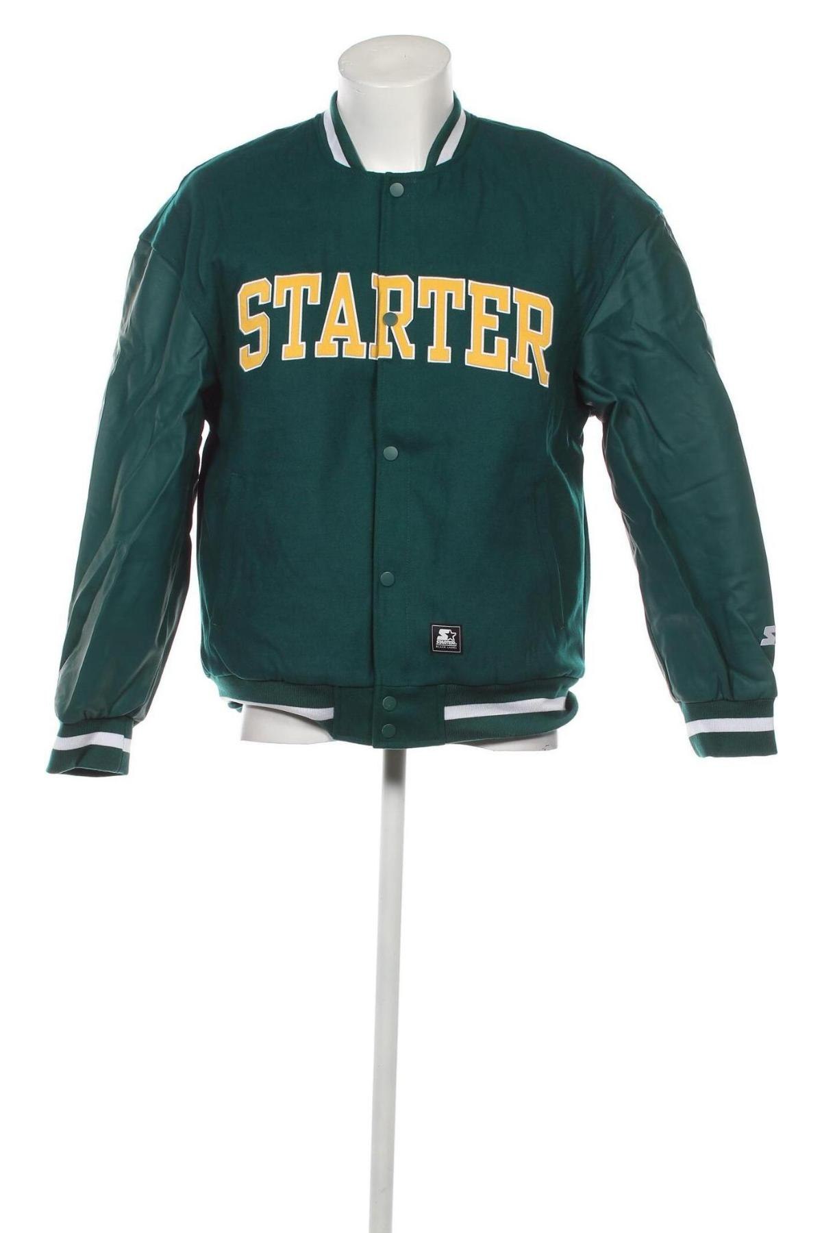 Ανδρικό μπουφάν Starter, Μέγεθος L, Χρώμα Πράσινο, Τιμή 15,08 €