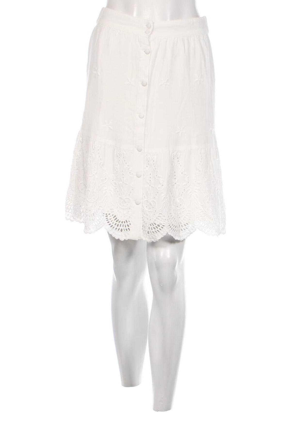 Φούστα Maison 123, Μέγεθος S, Χρώμα Λευκό, Τιμή 70,10 €