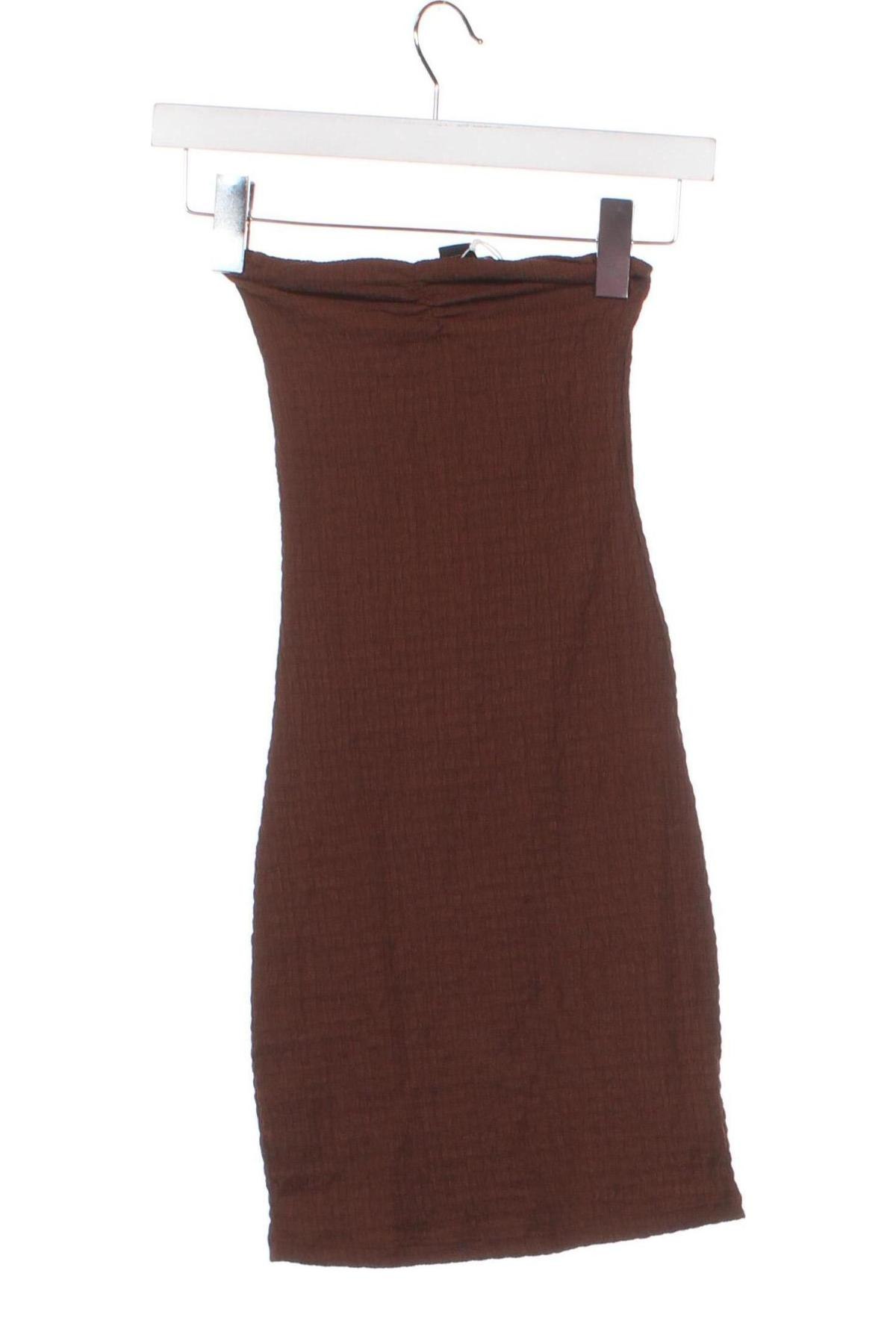 Φόρεμα Monki, Μέγεθος XS, Χρώμα Καφέ, Τιμή 6,32 €