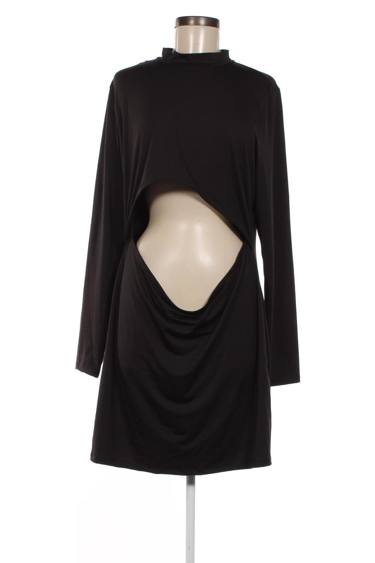 Kleid Monki, Größe XL, Farbe Schwarz, Preis 4,04 €