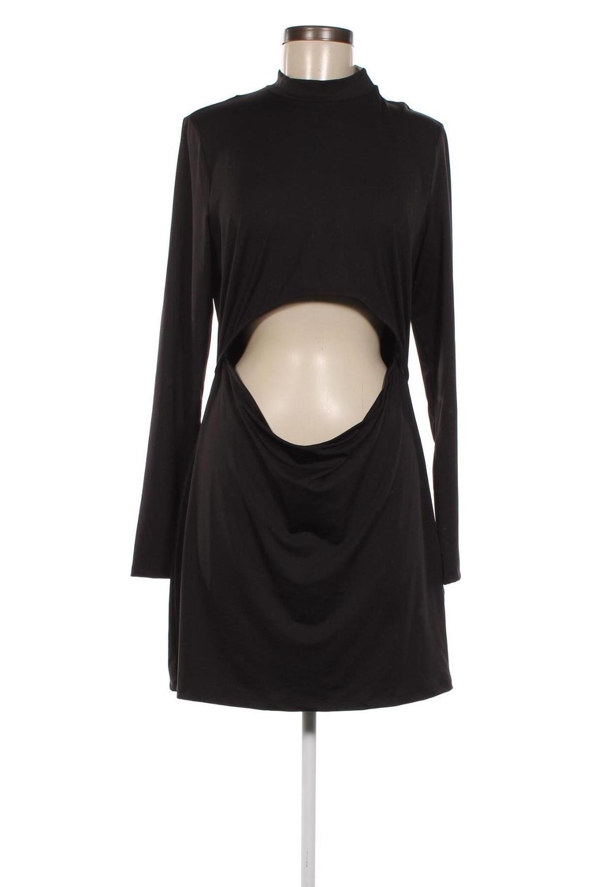 Kleid Monki, Größe L, Farbe Schwarz, Preis 6,57 €
