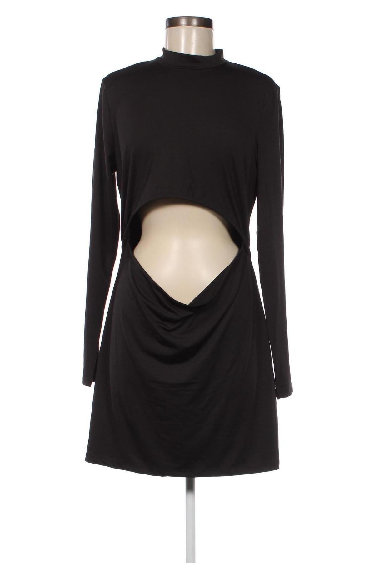 Kleid Monki, Größe L, Farbe Schwarz, Preis 7,07 €