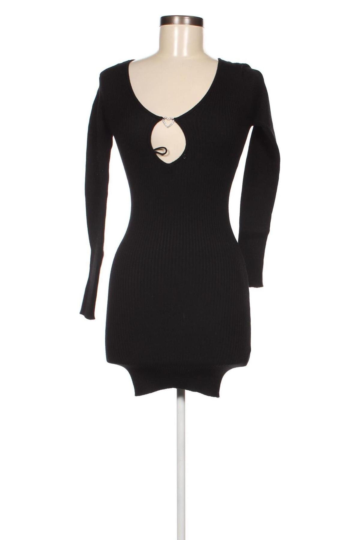 Kleid Tally Weijl, Größe XXS, Farbe Schwarz, Preis 3,79 €