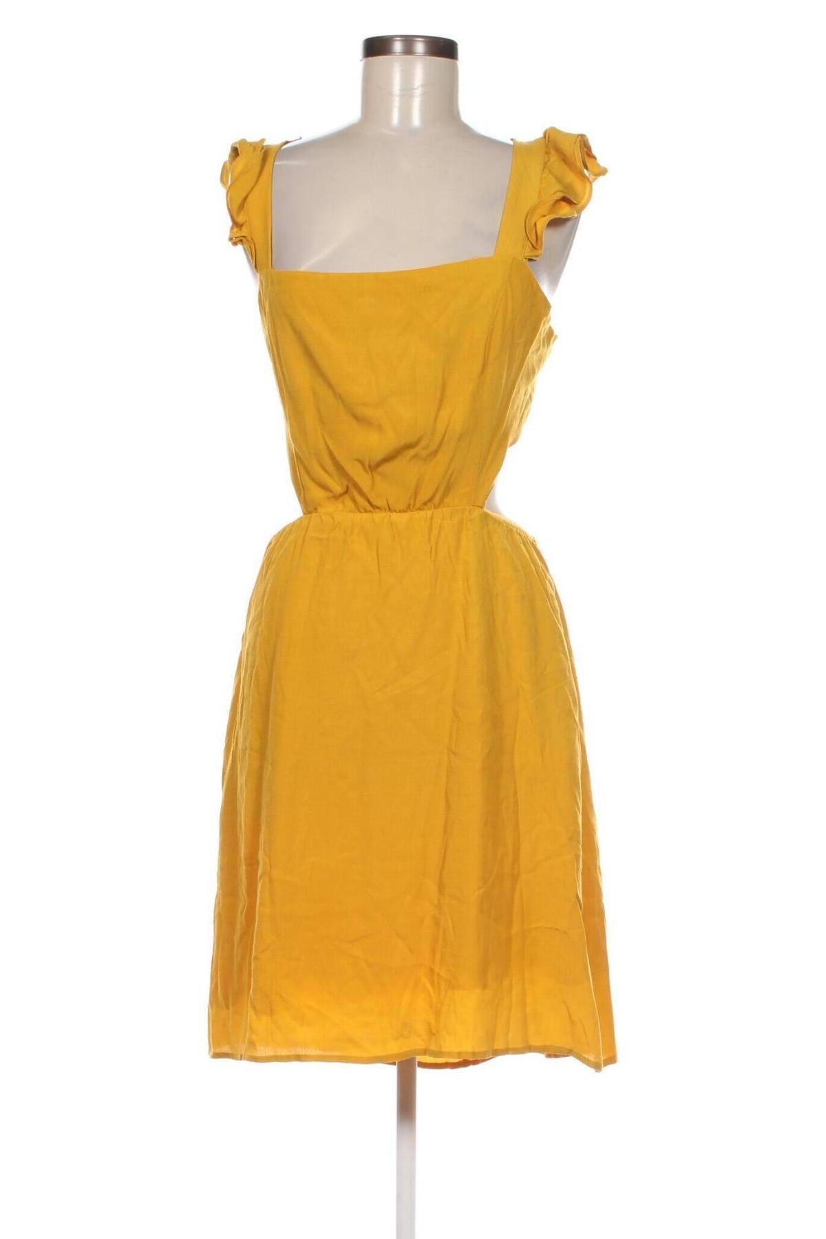 Šaty  Trendyol, Velikost L, Barva Žlutá, Cena  1 478,00 Kč