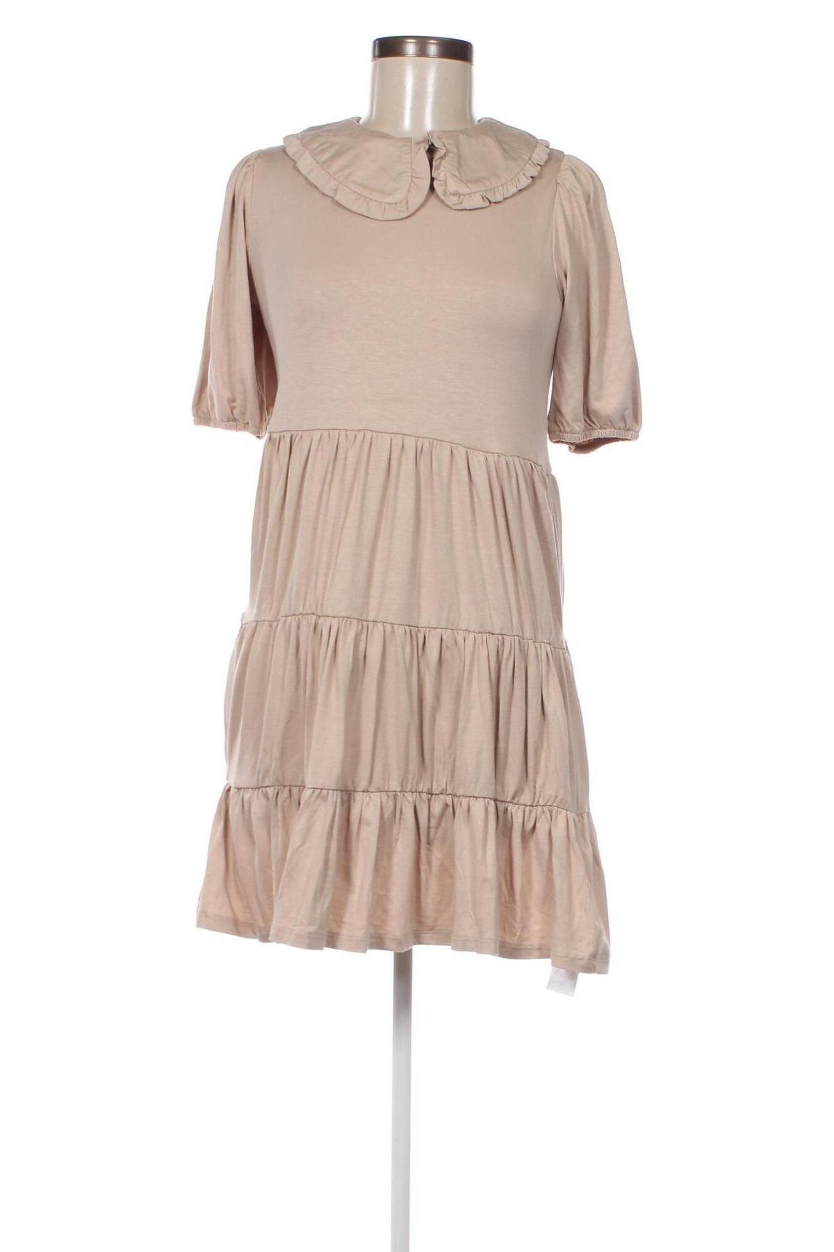 Φόρεμα Violet Romance, Μέγεθος S, Χρώμα  Μπέζ, Τιμή 8,94 €