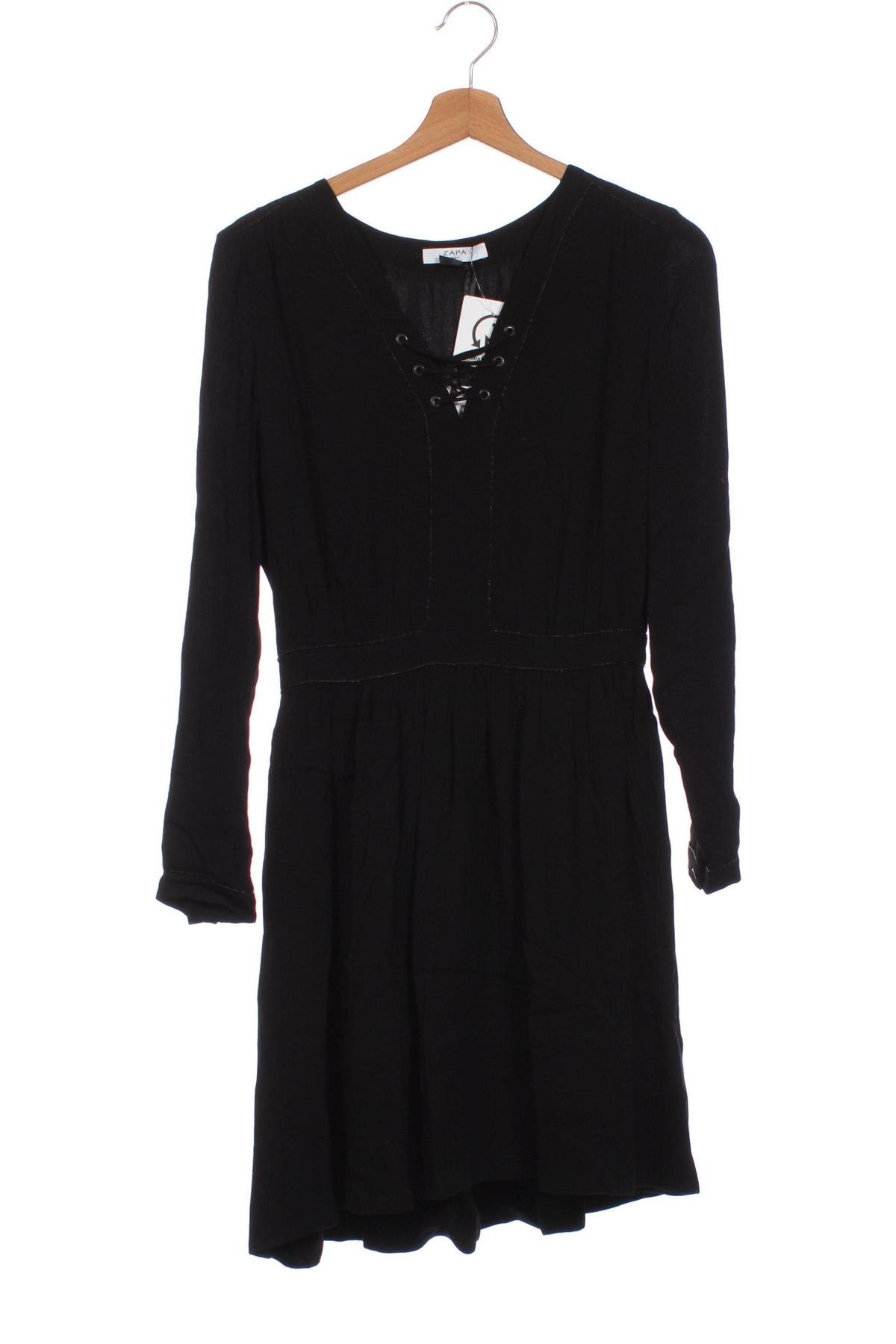 Šaty  ZAPA, Veľkosť S, Farba Čierna, Cena  21,36 €