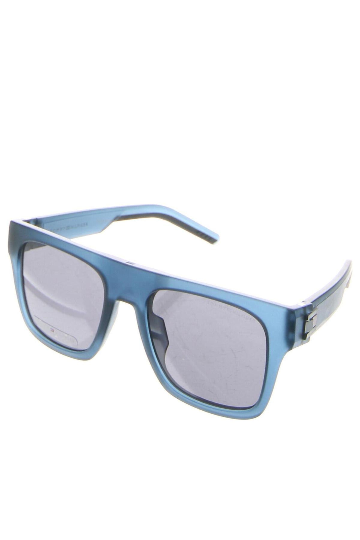 Okulary przeciwsłoneczne Tommy Hilfiger, Kolor Niebieski, Cena 233,49 zł
