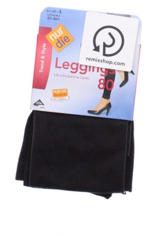 Strumpfhose-Leggings Nur Die, Größe XL, Farbe Schwarz, Preis 16,99 €