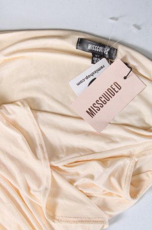 Дамска блуза - боди Missguided, Размер XS, Цвят Бежов, Цена 30,97 лв.