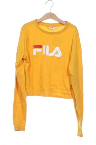 Дамска блуза FILA, Размер XS, Цвят Жълт, Цена 84,52 лв.