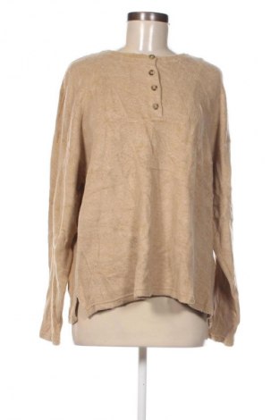 Damen Shirt Madewell, Größe L, Farbe Beige, Preis € 33,99