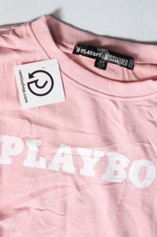 Damen Shirt Playboy x Missguided, Größe XXS, Farbe Rosa, Preis € 13,49