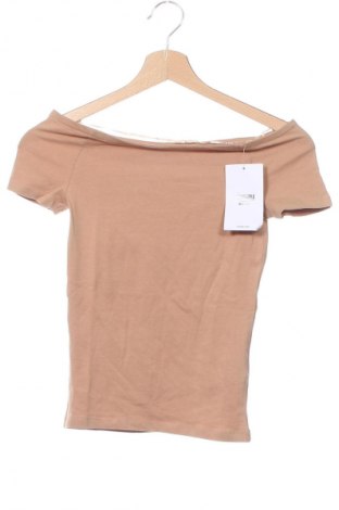 Damen Shirt Sinsay, Größe XS, Farbe Beige, Preis € 15,86