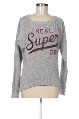 Γυναικεία μπλούζα Superdry, Μέγεθος XS, Χρώμα Γκρί, Τιμή 19,49 €