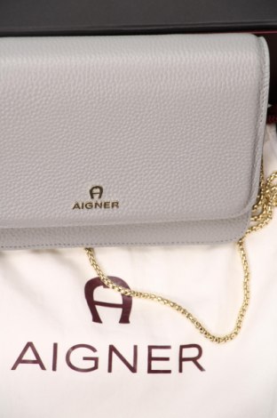 Γυναικεία τσάντα Aigner, Χρώμα Γκρί, Τιμή 118,83 €