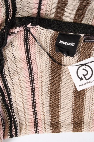 Дамска жилетка Desigual, Размер M, Цвят Многоцветен, Цена 62,49 лв.