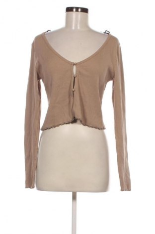 Damen Strickjacke H&M, Größe M, Farbe Beige, Preis 15,00 €