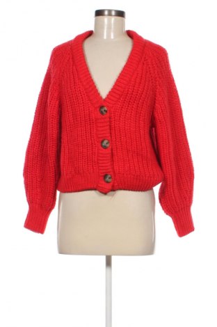 Damen Strickjacke H&M, Größe M, Farbe Rot, Preis 10,99 €