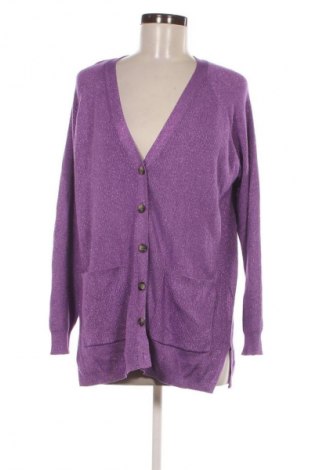 Damen Strickjacke Marks & Spencer, Größe M, Farbe Lila, Preis € 13,84