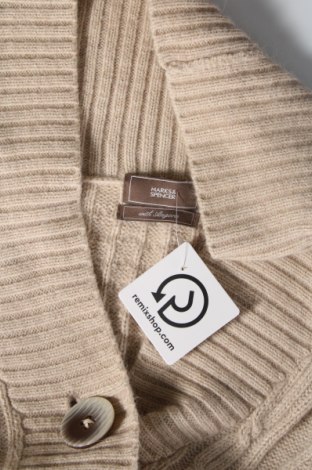 Cardigan de damă Marks & Spencer, Mărime XL, Culoare Bej, Preț 69,82 Lei