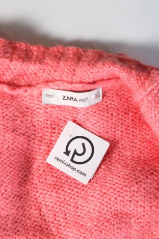 Damen Strickjacke Zara, Größe S, Farbe Rosa, Preis 18,99 €