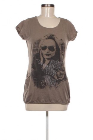 Damen T-Shirt Promod, Größe M, Farbe Grün, Preis € 5,99