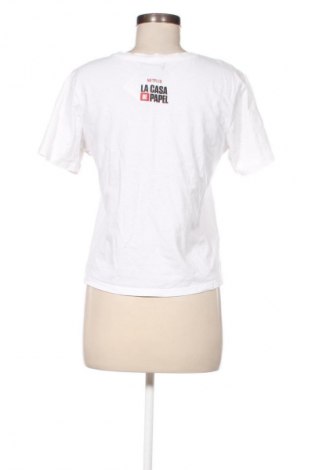 Γυναικείο t-shirt Sinsay, Μέγεθος M, Χρώμα Λευκό, Τιμή 8,70 €