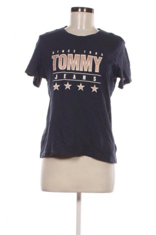 Damski T-shirt Tommy Jeans, Rozmiar M, Kolor Niebieski, Cena 76,40 zł