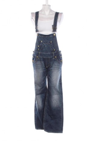 Langer Damen-Overall, Größe M, Farbe Blau, Preis € 15,99