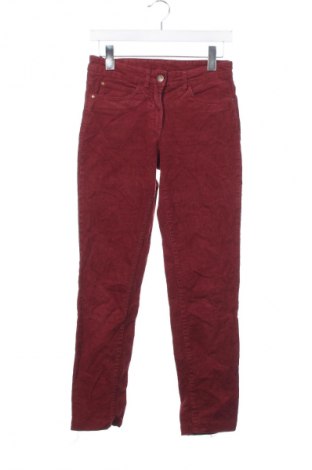 Pantaloni de velvet de femei, Mărime S, Culoare Roșu, Preț 95,99 Lei