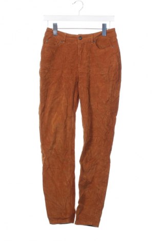 Pantaloni de velvet de femei Amisu, Mărime XS, Culoare Maro, Preț 19,99 Lei