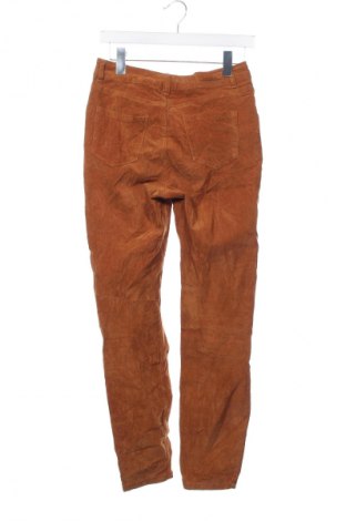 Pantaloni de velvet de femei Amisu, Mărime XS, Culoare Maro, Preț 19,99 Lei