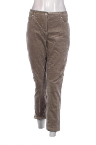 Pantaloni de velvet de femei Bexleys, Mărime XL, Culoare Bej, Preț 157,99 Lei