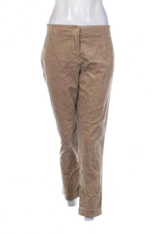 Pantaloni de velvet de femei Brax, Mărime XL, Culoare Bej, Preț 223,99 Lei