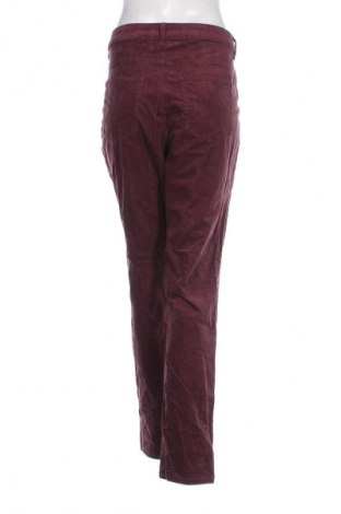 Pantaloni de velvet de femei C&A, Mărime XL, Culoare Mov, Preț 95,99 Lei