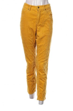 Pantaloni de velvet de femei Cambio, Mărime L, Culoare Galben, Preț 85,99 Lei