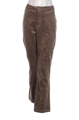 Pantaloni de velvet de femei Cellbes, Mărime L, Culoare Bej, Preț 34,99 Lei