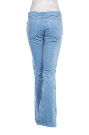 Pantaloni de velvet de femei H&M Divided, Mărime M, Culoare Albastru, Preț 43,99 Lei