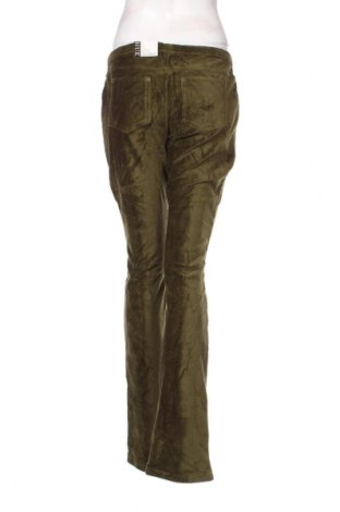 Pantaloni de velvet de femei Hue, Mărime L, Culoare Verde, Preț 76,99 Lei