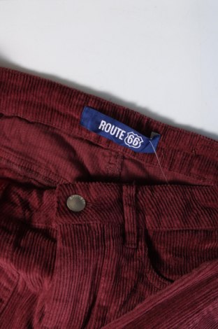 Damen Cordhose Route 66, Größe M, Farbe Rot, Preis 10,49 €