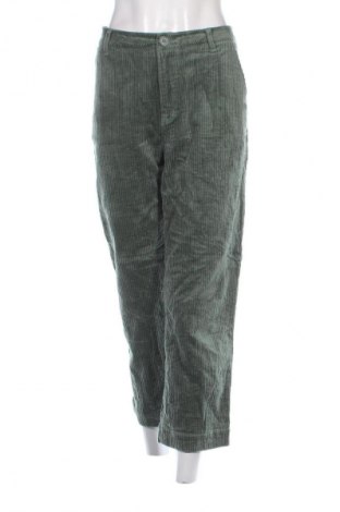 Pantaloni de velvet de femei Someday., Mărime M, Culoare Verde, Preț 157,99 Lei