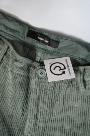 Pantaloni de velvet de femei Someday., Mărime M, Culoare Verde, Preț 71,99 Lei